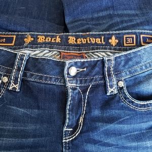 Rock Revival NWOT Boot Cut Adele Jeans SZ 31 Long
